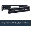 StarTech.com 2U 19in Hinged Wallmount Bracket for Patch Panels10