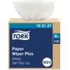 Multipurpose Paper Wiper, 9.25 x 16.25, White, 100/Box, 8 Boxes/Carton1