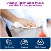 Multipurpose Paper Wiper, 9.25 x 16.25, White, 100/Box, 8 Boxes/Carton2