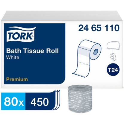 Tork Premium Bath Tissue Roll, 2-Ply1