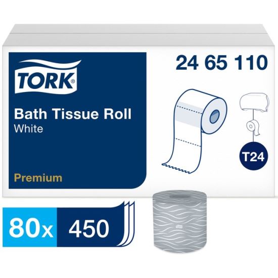 Advanced Bath Tissue, Septic Safe, 2-Ply, White, 4" x 3.75", 450 Sheets/Roll, 80 Rolls/Carton1