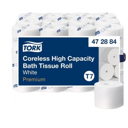 Tork Coreless High-Capacity Toilet Paper Roll White T71