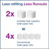 Tork Coreless High-Capacity Toilet Paper Roll White T73