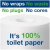 Tork Coreless High-Capacity Toilet Paper Roll White T78