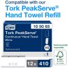 Tork PeakServe&reg; Continuous&trade; Paper Hand Towel Dispenser Black H56