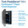 TORK Mini Continuous Hand Towel Dispenser Black2