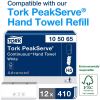 PeakServe Continuous Hand Towel Dispenser, 14.44 x 3.97 x 19.3, Black3