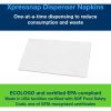 Tork Xpressnap&reg; White Dispenser Napkin N45