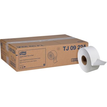 Universal Jumbo Bath Tissue, Septic Safe, 2-Ply, White, 3.48" x 1,000 ft, 12/Carton1