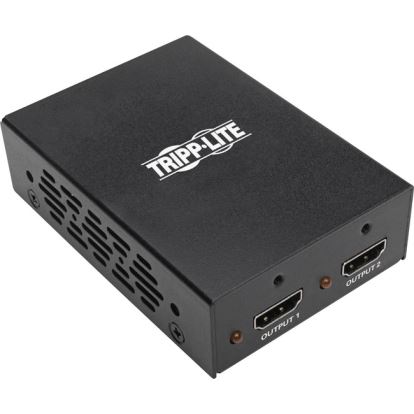 Tripp Lite 2-Port 3D 4K HDMI Splitter, HDMI 2.0, HDCP 2.2 UHD 4K @ 60Hz, HDR, TAA1