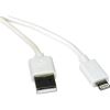 Tripp Lite 3ft Lightning USB Sync/Charge Cable for Apple Iphone / Ipad White 3'1