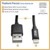 Tripp Lite Lightning Connector USB Coiled Cable2