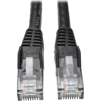 Tripp Lite 50ft Cat6 Gigabit Snagless Molded Patch Cable RJ45 M/M Black 50'1