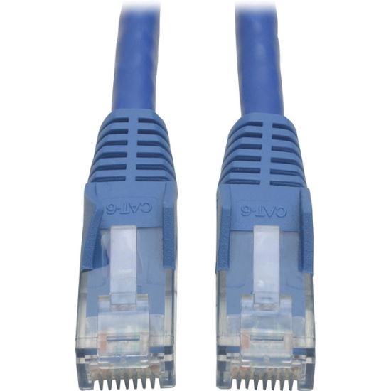 Tripp Lite Cat6 Gigabit Snagless Molded Patch Cable (RJ45 M/M) Blue, 50'1