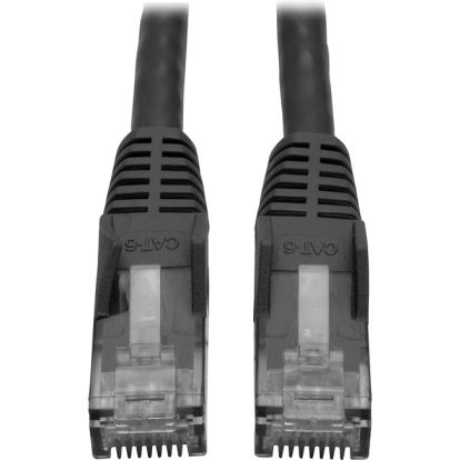Tripp Lite 100ft Cat6 Gigabit Snagless Molded Patch Cable RJ45 M/M Black 100'1