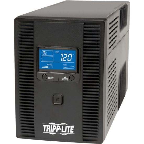 Tripp Lite UPS 1500VA 810W Battery Back Up Tower LCD USB 120V ENERGY STAR V2.01