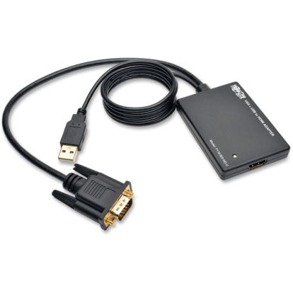 Tripp Lite VGA to HDMI Component Adapter Converter with USB Audio Power VGA to HDMI 1080p1