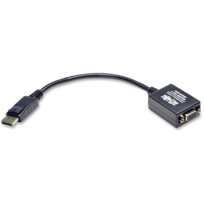 Tripp Lite 6in DisplayPort to VGA Adapter Active Converter DP to VGA M/F 6"1