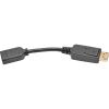 Display Port to HDMI Adapter Cable, 6", Black1