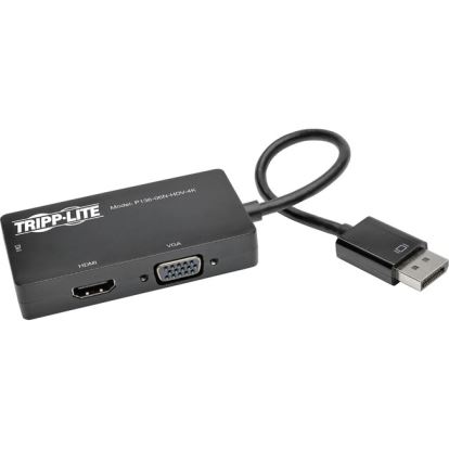 Tripp Lite DisplayPort to VGA / DVI / HDMI 4K x 2K @ 24/30Hz Adapter Converter1
