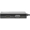 Tripp Lite Mini DisplayPort 1.2 to VGA/DVI/HDMI All-in-One Converter Adapter, 4K x 2K HDMI3