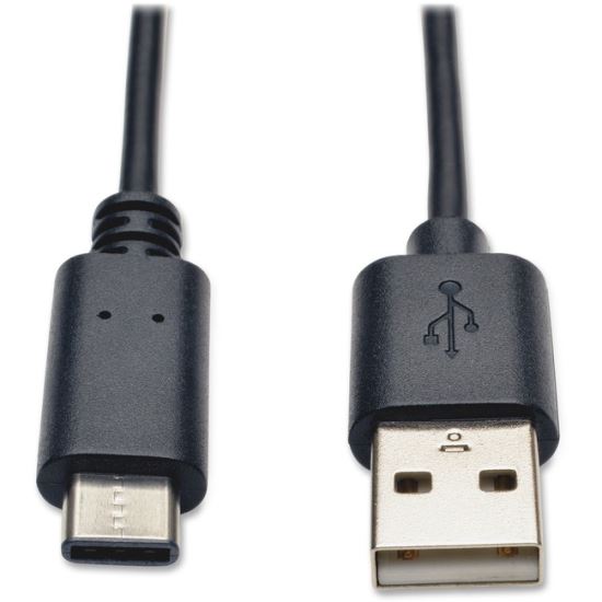 Tripp Lite 3ft USB 2.0 Hi-Speed Cable A Male to USB Type-C USB-C Male 3'1