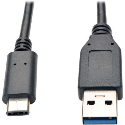 Tripp Lite USB 3.1 Gen 2 (10 Gbps) Cable, USB Type-C (USB-C) to USB-A (M/M), 3 ft1