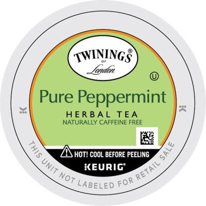 Twinings of London Pure Peppermint Herbal Tea K-Cup1