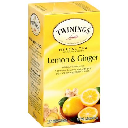 Twinings of London Lemon & Ginger Herbal Tea Bag1