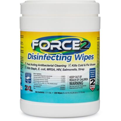 2XL FORCE2 Disinfecting Wipes1
