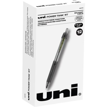 uni&reg; Power Tank Retractable Ballpoint Pens1