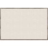 U Brands Linen Bulletin Board, 72" X 48" , Rustic MDF Frame1