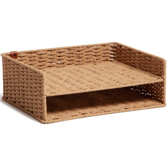 U Brands Woven Paper Tray1