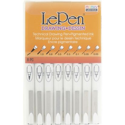 Marvy LePen Technical Drawing Pen Set1