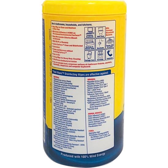 U.S. Nonwovens Disinfecting Redi Wipes1