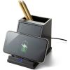Victor CS100 Wireless Phone Charger with Pencil Cup2