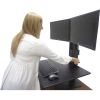 Victor DC350 Dual Monitor Sit-Stand Desk Converter10