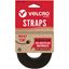VELCRO&reg; Strap,Adjustable,Reusable,Recycled,1"x10',Black1