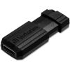 8GB PinStripe USB Flash Drive - Black3
