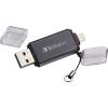 64GB Store 'n' Go Dual USB 3.0 Flash Drive for Apple Lightning Devices - Graphite1
