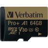 Verbatim PRO Plus 64 GB Class 10/UHS-I (U3) microSDXC - 1 Pack2