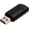 32GB PinStripe USB Flash Drive - Business 10pk - Black2