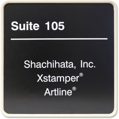 Xstamper 8"x8" Designer Nameplate Set1