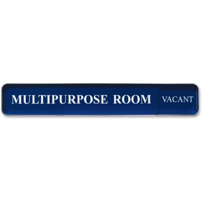 Xstamper 2"x13" Aluminum Changeable Wall Sign1