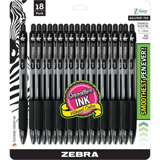 Zebra Z-Grip Retractable Ballpoint Pens1