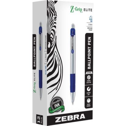 Zebra Z-Grip Elite Metal Retractable Ballpoint Pen1