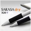 Zebra SARASA dry X20+ Gel Retractable Pens4