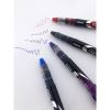 Liquid Ink Roller Ball Pen, Stick, Extra-Fine 0.5 mm, Black Ink, Black Barrel, Dozen2