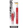 JF Refill for Jimnie, Sarasa, ecoSarasa, Orbitz, Z-Grip and GR8 Gel Roller Ball Pens, Medium Conical Tip, Red Ink, 2/Pack1