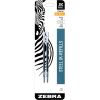 Refill for Zebra JK G-301 Gel Rollerball Pens, Medium Conical Tip, Black Ink, 2/Pack1